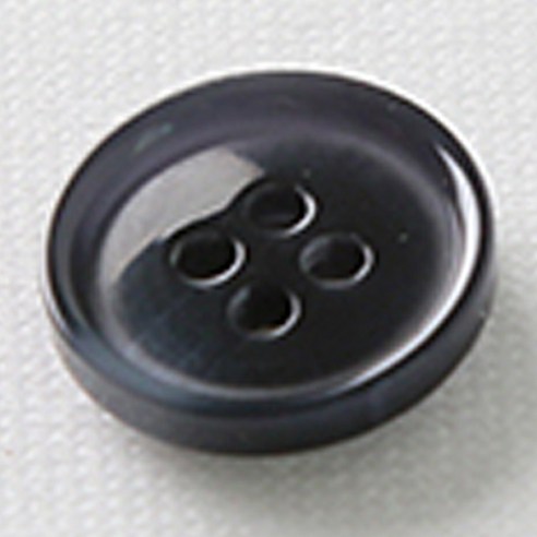 HR빅버튼 마니 단추 15mm, 네이비, 4개입