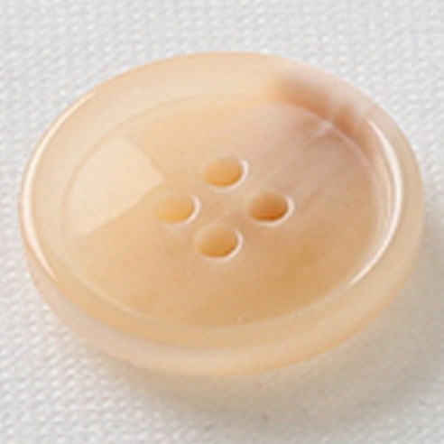 HR빅버튼 마니 단추 21mm, 살구, 12개입