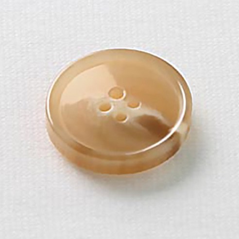 HR빅버튼 루킹 단추 23mm, 떼 베이지, 12개입