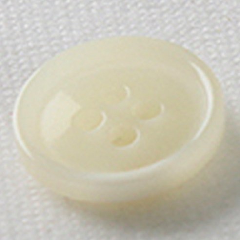 HR빅버튼 마니 단추 15mm, 아이보리, 12개입