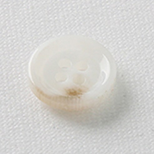 HR빅버튼 모던 단추 15mm, 화이트, 4개입