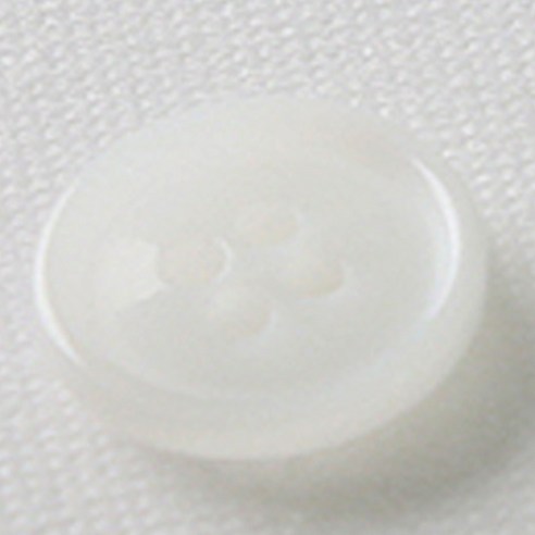 HR빅버튼 마니 단추 15mm, 화이트, 12개입