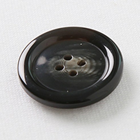 HR빅버튼 플러스 단추 28mm, 블랙, 4개입