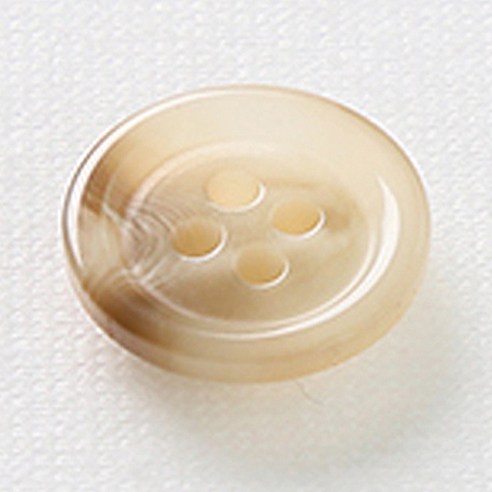 HR빅버튼 플러스 단추 18mm, 아이보리, 12개입