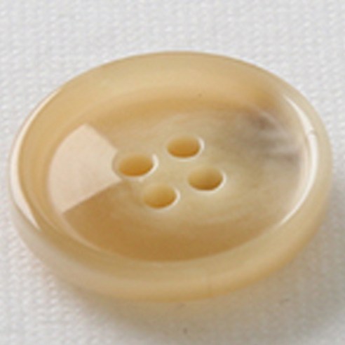 HR빅버튼 마니 단추 21mm, 다크베이지, 8개입