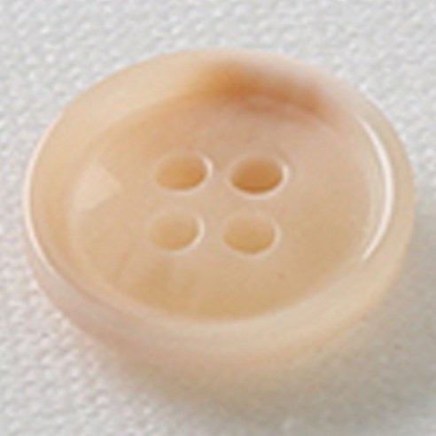 HR빅버튼 마니 단추 15mm, 살구, 12개입