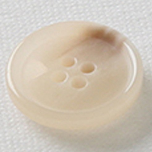 HR빅버튼 마니 단추 18mm, 스킨베이지, 12개