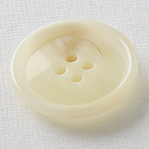 HR빅버튼 마니 단추 23mm, 아이보리, 4개입