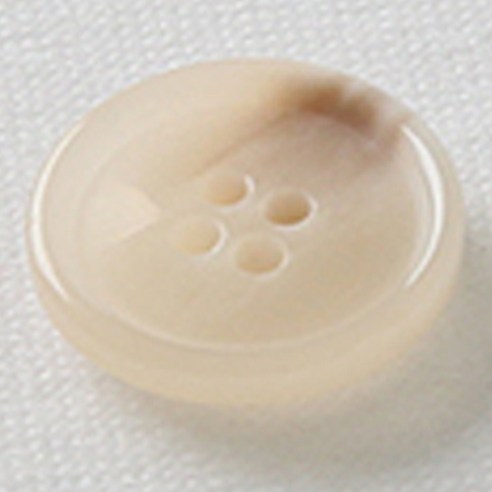 HR빅버튼 마니 단추 18mm, 스킨베이지, 4개