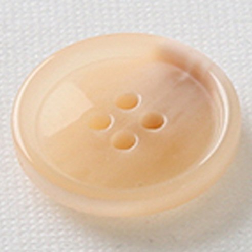 HR빅버튼 마니 단추 21mm, 살구, 8개입