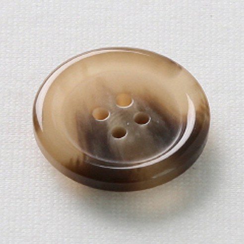 HR빅버튼 플러스 단추 23mm, 다크베이지, 8개입