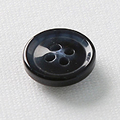 HR빅버튼 잡스 단추 18mm, 네이비, 12개입