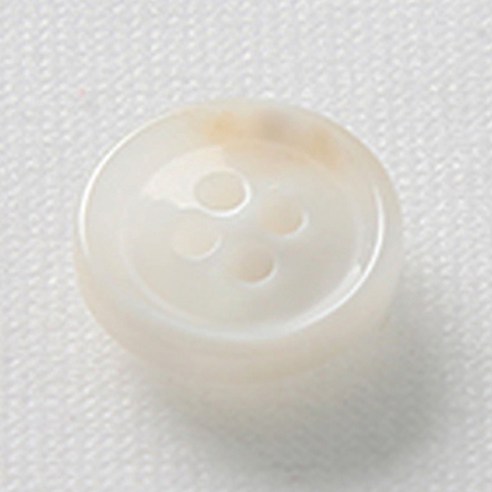 HR빅버튼 잡스 단추 18mm, 화이트, 8개입