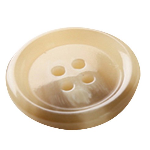 HR빅버튼 플러스 단추 25mm, 라이트베이지, 8개입