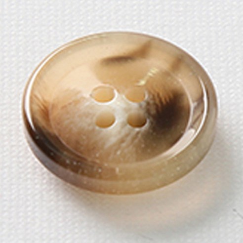 HR빅버튼 잡스 단추 23mm, 베이지, 4개입