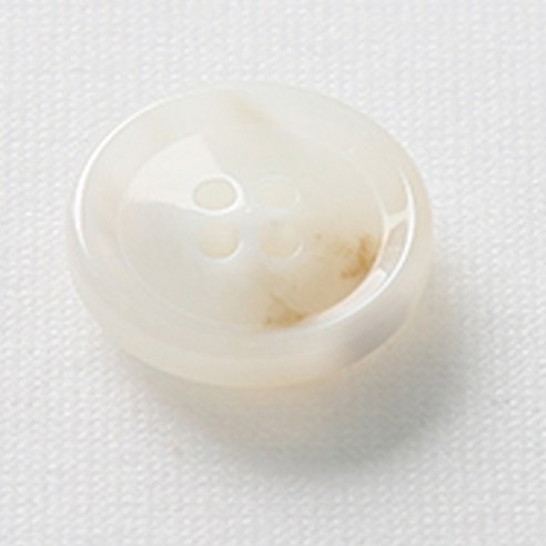 HR빅버튼 잡스 단추 23mm, 화이트, 8개입