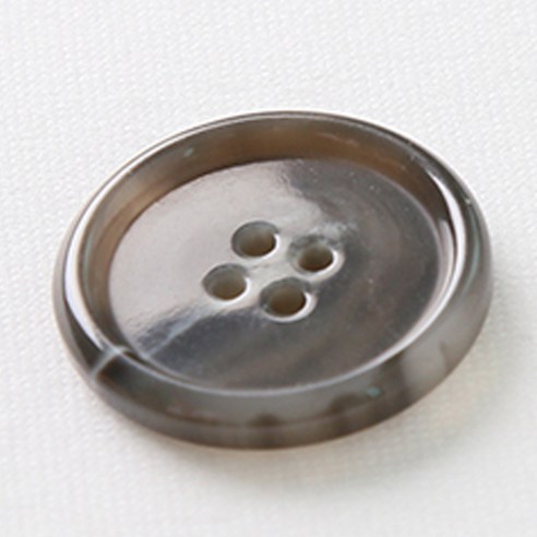 HR빅버튼 MD 단추 28mm, 그레이, 4개입