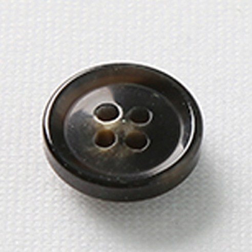 HR빅버튼 잡스 단추 18mm, 블랙, 4개입