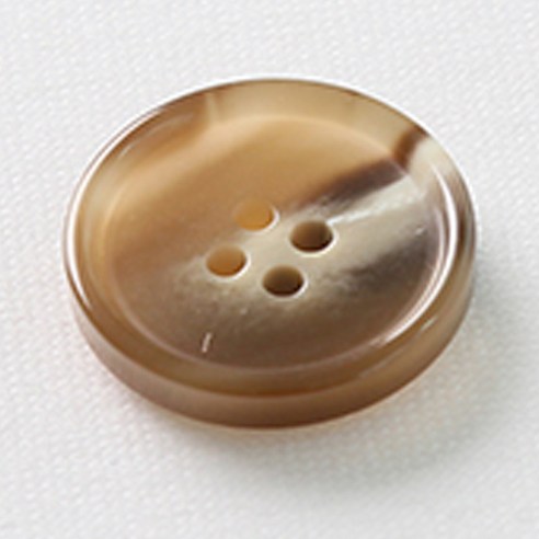 HR빅버튼 포멀 단추 23mm, 베이지, 12개입
