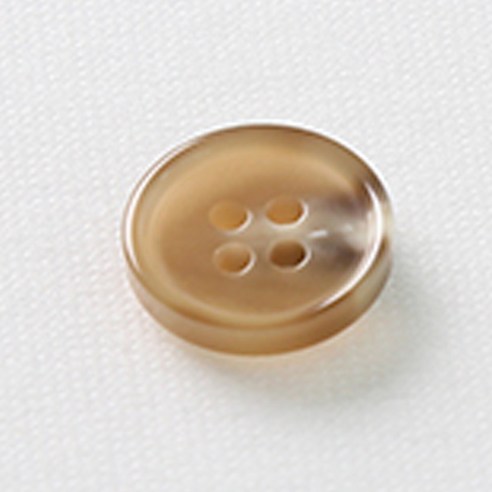 HR빅버튼 포멀 단추 15mm, 베이지, 12개입