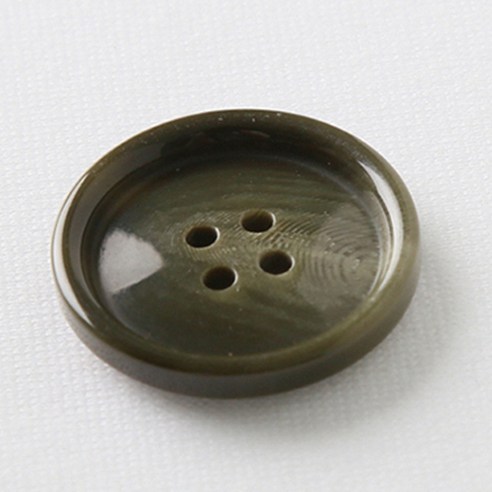 HR빅버튼 워킹 단추 25mm, 카키, 4개