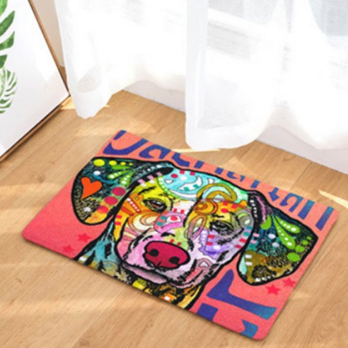 노랜드 Colourful Dog style 다용도 발매트, 4
