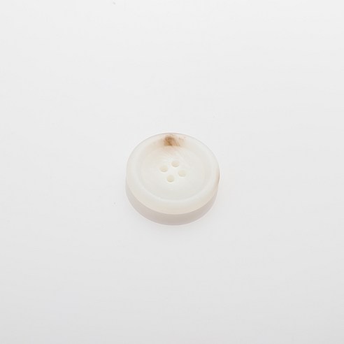 HR빅버튼 플러스 무광 단추 25mm, 화이트, 8개입