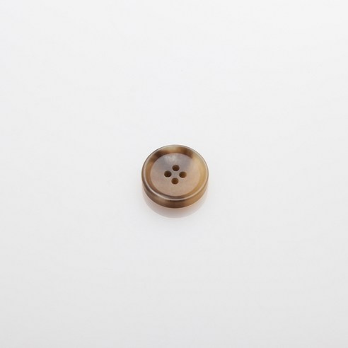 HR빅버튼 덴마크 무광 단추 18mm, 다크베이지, 8개