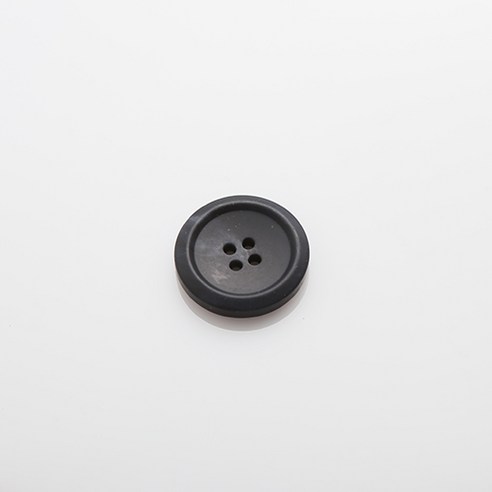 HR빅버튼 각시봉 무광 단추 30mm, 네이비, 4개입