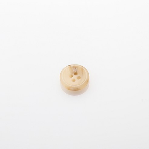 HR빅버튼 각시봉 무광 단추 18mm, 선떼베이지, 4개입