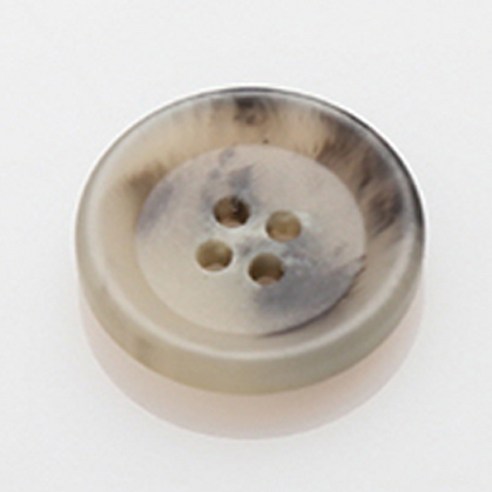 HR빅버튼 모던무광 단추 23mm, 라이트그레이, 8개입