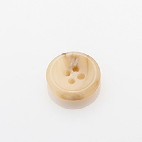 HR빅버튼 각시봉 무광 단추 15mm, 선떼베이지, 8개입