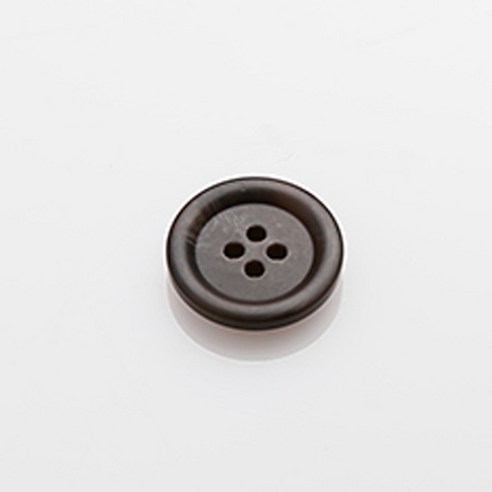 HR빅버튼 플러스 무광 단추 21mm, 다크브라운, 8개입