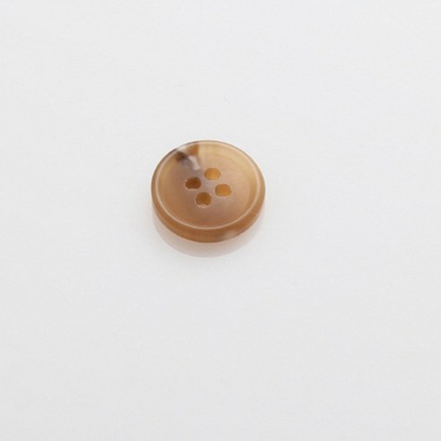 HR빅버튼 디젤무광 단추 18mm, 다크베이지, 8개입