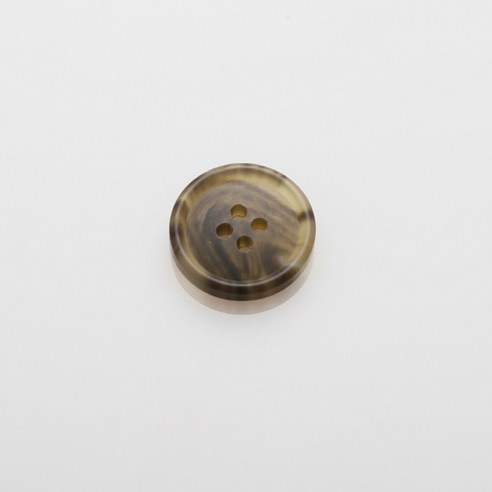 HR빅버튼 디젤무광 단추 23mm, 카키, 8개입