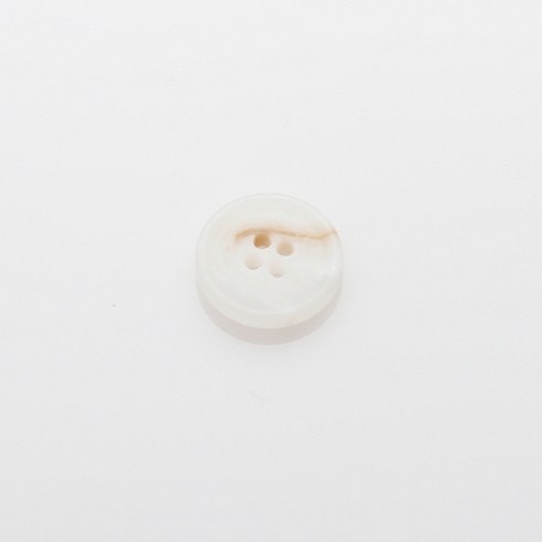 HR빅버튼 디젤무광 단추 18mm, 화이트, 8개입
