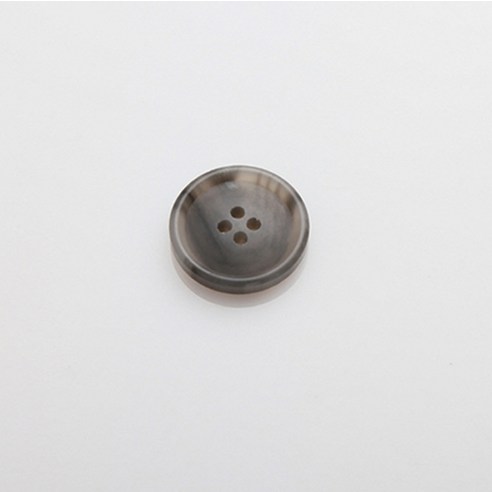 HR빅버튼 디젤무광 단추 21mm, 그레이, 8개입