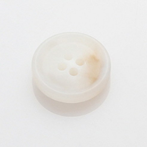 HR빅버튼 잡스무광 단추 23mm, 화이트, 12개입