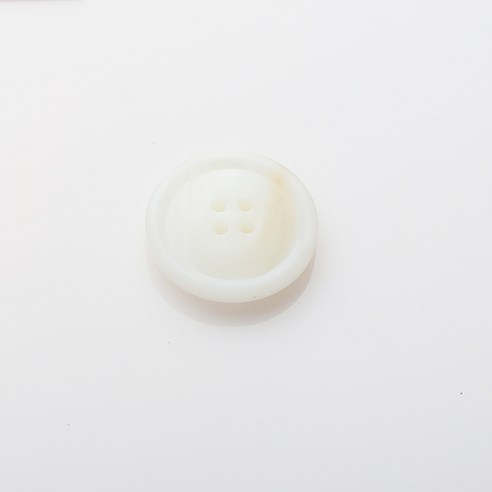 HR빅버튼 호동 무광 단추 30mm, 화이트, 4개입