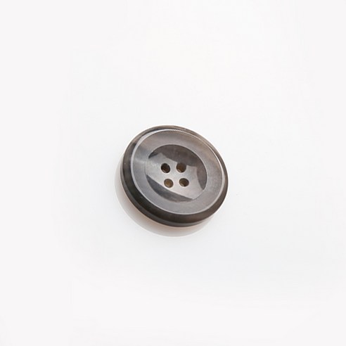 HR빅버튼 에너지 단추 25mm, 선그레이, 12개