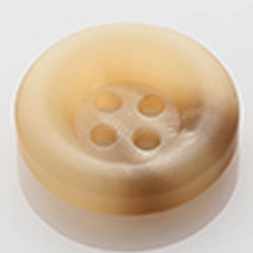 HR빅버튼 브레인 무광 단추 21mm, 연베이지, 8개입