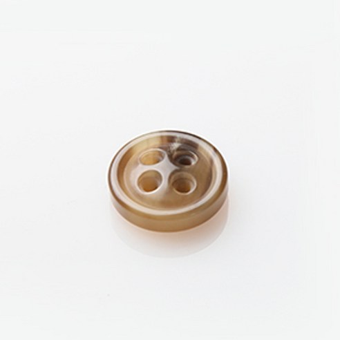 HR빅버튼 두통이 단추 21mm, 진베이지, 8개입