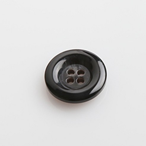 HR빅버튼 어게인 유광 단추 18mm, 네이비, 8개입