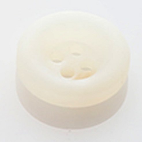 HR빅버튼 브레인 무광 단추 21mm, 화이트, 8개입