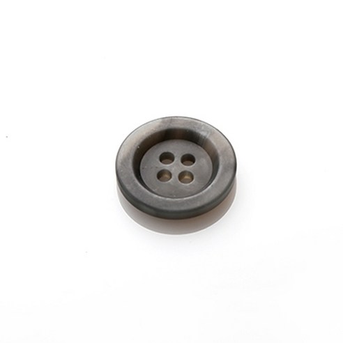 HR빅버튼 더샾 무광 단추 30mm, 그레이, 4개입