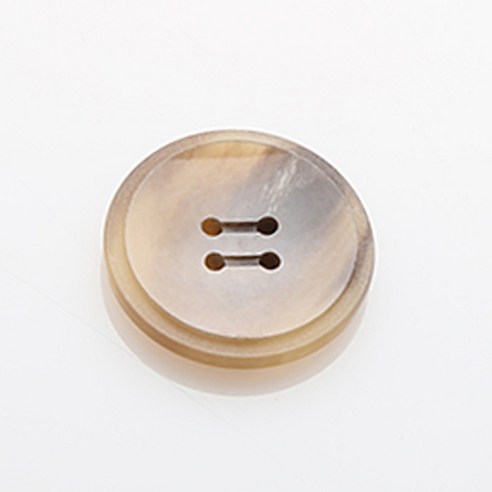 HR빅버튼 네로 단추 28mm, 선다크베이지, 4개입
