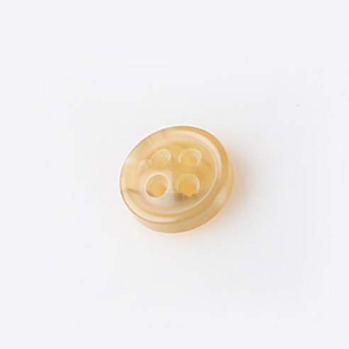 HR빅버튼 두통이 단추 23mm, 연베이지, 8개입