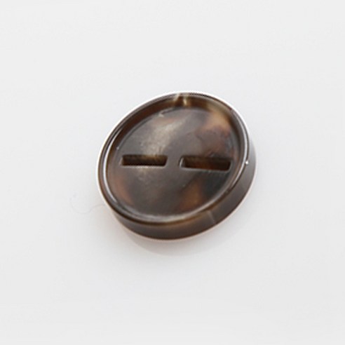 HR빅버튼 어클락 단추 18mm, 브라운, 4개입