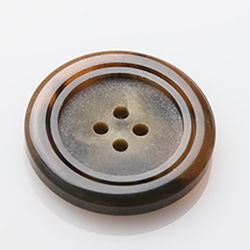 HR빅버튼 투유 단추 30mm, 브라운, 12개입