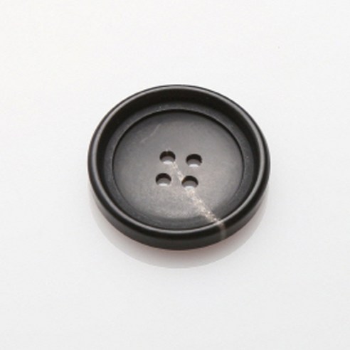 HR빅버튼 엠비오 단추 21mm, 블랙, 8개입